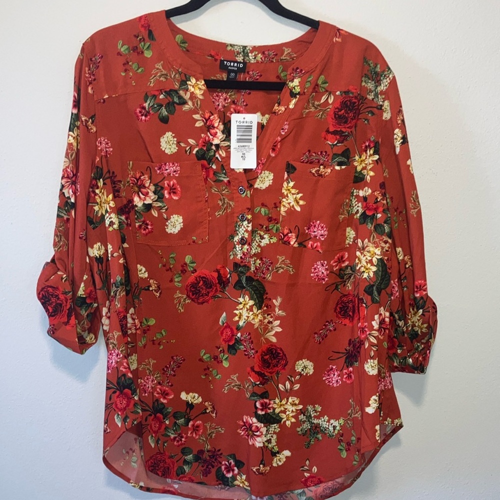 NWT HARPER SHIRT 00/M/L